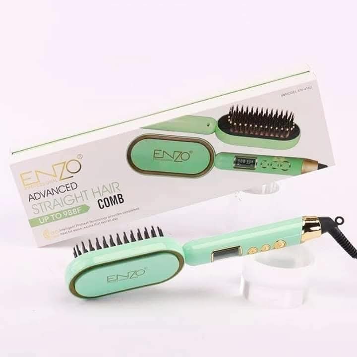 Brosse Lissante Électrique Enzo – Rapide et Efficace فرشاة فرد كهربائية إنزو – سريعة وفعالة