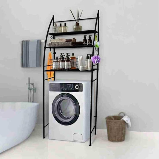 Étagère de Salle de Bain – Meuble de Rangement Pratique     ف الحمام – خزانة تخزين عملية