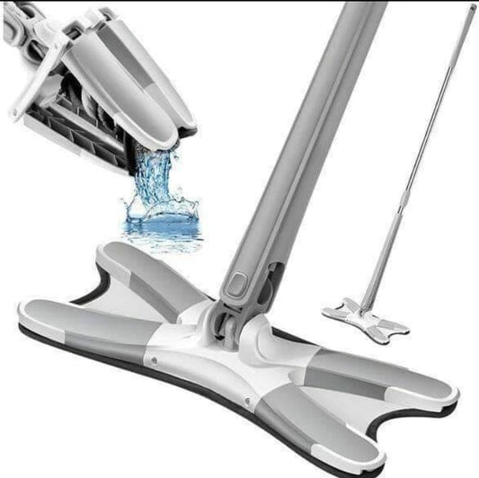 Serpillère avec essorage – Microfibre ultra-absorbante    مممسحة بعصارة – ألياف دقيقة فائقة الامتصاص