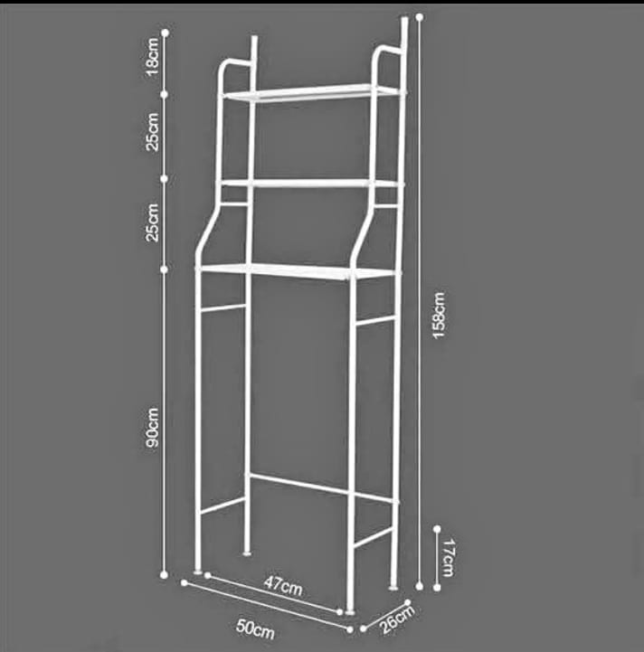 Rangement Pratique pour Douche et Toilettes منظم عملي للدوش والمرحاض