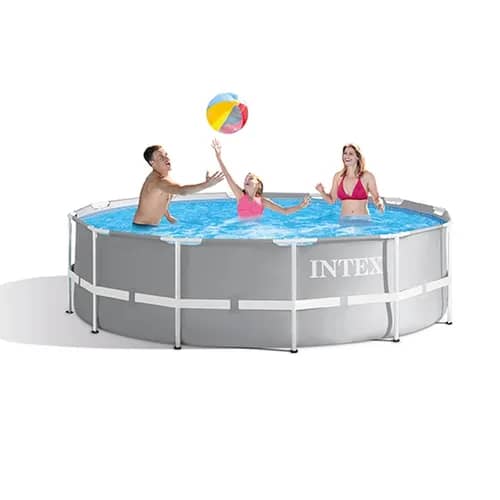 Piscine prism frame ronde 3.66x0.99 مسبح دائري بمقاس 3.66 × 0.99 متر