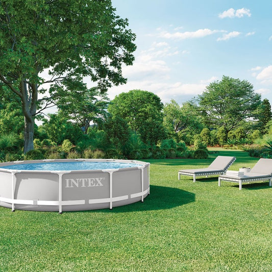 Piscine Tubulaire Ronde Intex          مسبح دائري هيكلي من إنتكس