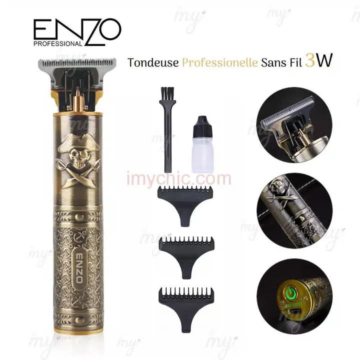 Tondeuse à Cheveux Enzo – Précise et Facile à Utiliser     ماكينة حلاقة الشعر – دقيقة وسهلة الاستخدام