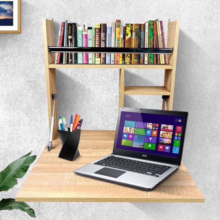 Bureau Pliable Mural – Gain de Place et Praticité    كتب جداري قابل للطي – توفير للمساحة وسهولة الاستخدام