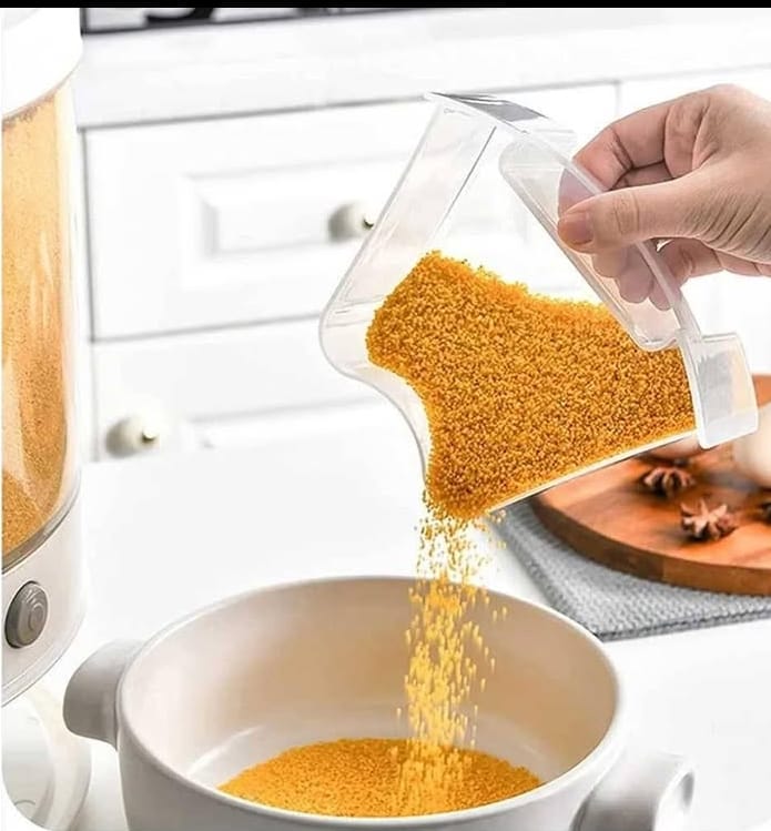Distributeur de Nourriture Rotatif – Pratique et Fonctionnel     موزع طعام دوار – عملي وفعال