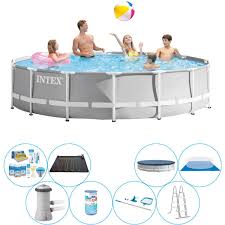 Piscine prism frame ronde 3.66x0.99     مسبح دائري بمقاس 3.66 × 0.99 متر