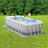 Piscine Prism Frame rectangulaire 4,00 x 2,00 x 1,22 m     مسبح مستطيل  – 4.00 × 2.00 × 1.22 م