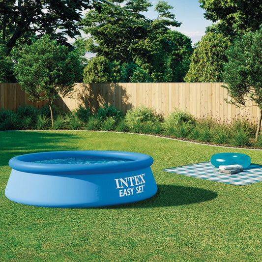 Petite piscine gonflable Easy Set 2,44 x 0,61 m     مسبح صغير قابل للنفخ  2.44 × 0.61 م