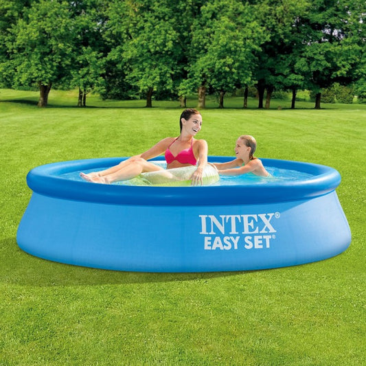 Petite piscine gonflable  2,44 x 0,61 m avec épurateur à cartouche   مسبح صغير قابل للنفخ – 2.44 × 0.61 م – مزود بمرشح بخرطوشة