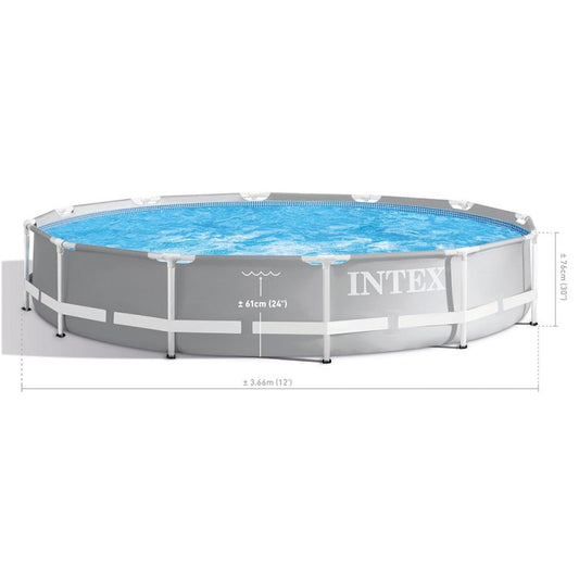 Piscine Tubulaire Ronde Intex          مسبح دائري هيكلي من إنتكس